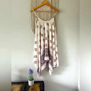 Beautiful Hanker-chief Boho Dress
